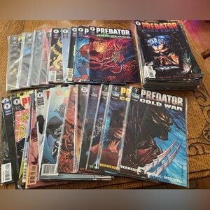 Vintage 1990’s 63 comic lot Predator Dark Horse comic Collection